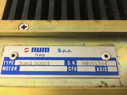 NUM SERVOMAC SERVO DRIVE UNIVERSAL AC CONTROLLER 3UACL5050I