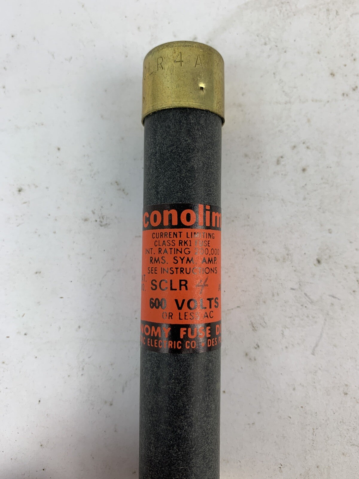 Federal Pacific Econolim SCLR 4 4A 600V Fuse "Lot of 10"