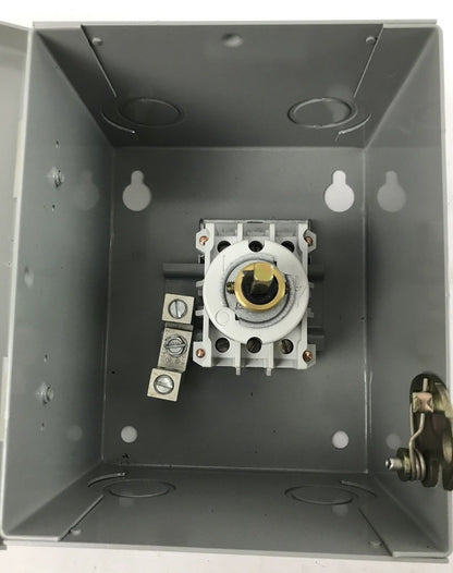 EATON CUTLER HAMMER DR361UG Rotary Switch Type 1 (DR361-UG)  (NEW SURPLUS)