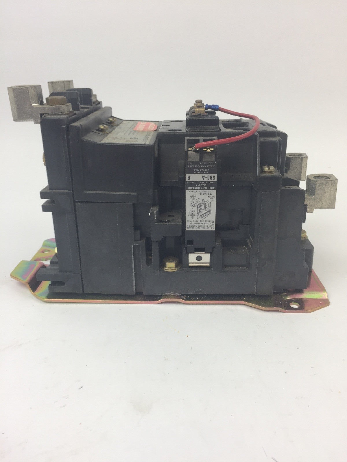 ALLEN BRADLEY 500F-D0D920 AC CONTACTOR 115-120V 60HZ 110V 50HZ SIZE 3 90 AMP
