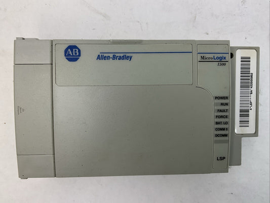 ALLEN BRADLEY 1764-LSP SER B REV A FRN 4 MICROLOGIX 1500 PROCESSOR UNIT 5VDC