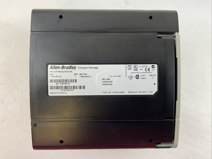 ALLEN-BRADLEY 1756-PA72 SER C POWER SUPPLY AC