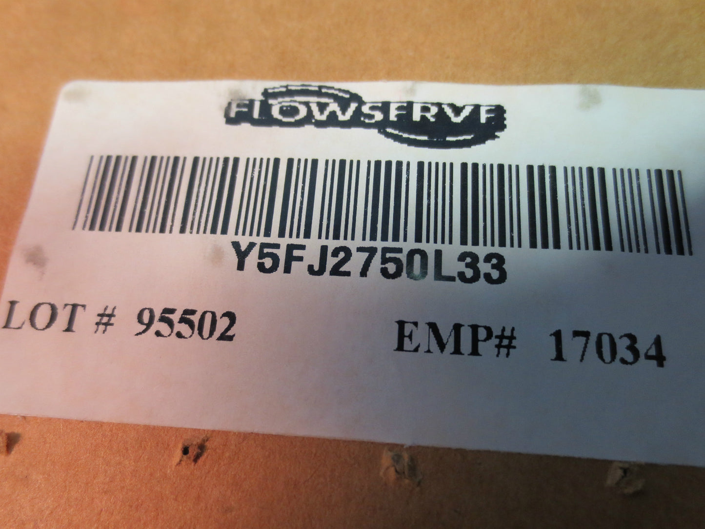 FLOWSERVE Y5FJ2750L33 CARBON O-RING / SEAL - 5/NO 5 CARBON INSERT - NEW SURPLUS