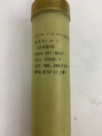 Combined Technologies 155F30-I 30A 15.5kV X-Limiter Fuse