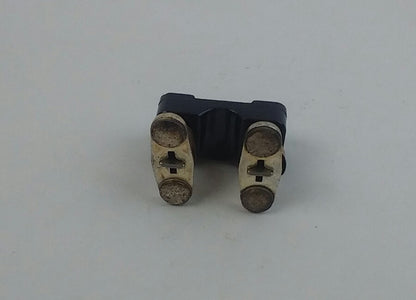 ALLEN BRADLEY X-50460 CROSS BAR 2 POLE ASSEMBLY W/ 2 NO CONTACTS, BUL 702,SIZE 1