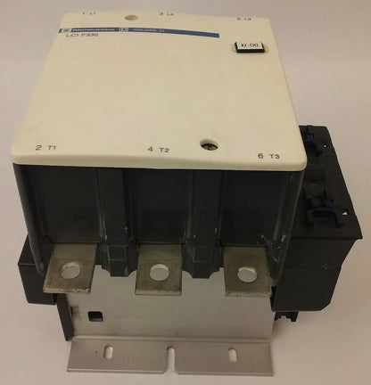 TELEMECANIQUE LC1F330 CONTACTOR,3PH,600VAC, 370A, 250HP, 120/127V 40/400HZ COIL
