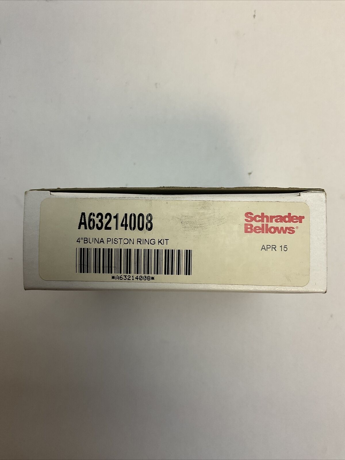 SCHRADER BELLOWS A63214008 4" BUNA PISTON KING KIT