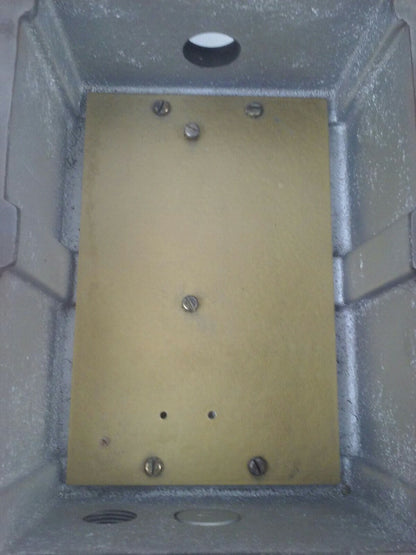 SQUARE D CLASS 8903 TYPE SMR4 8903-SMR4 EXPLOSION PROOF ENCLOSURE SER. A 10x7x7