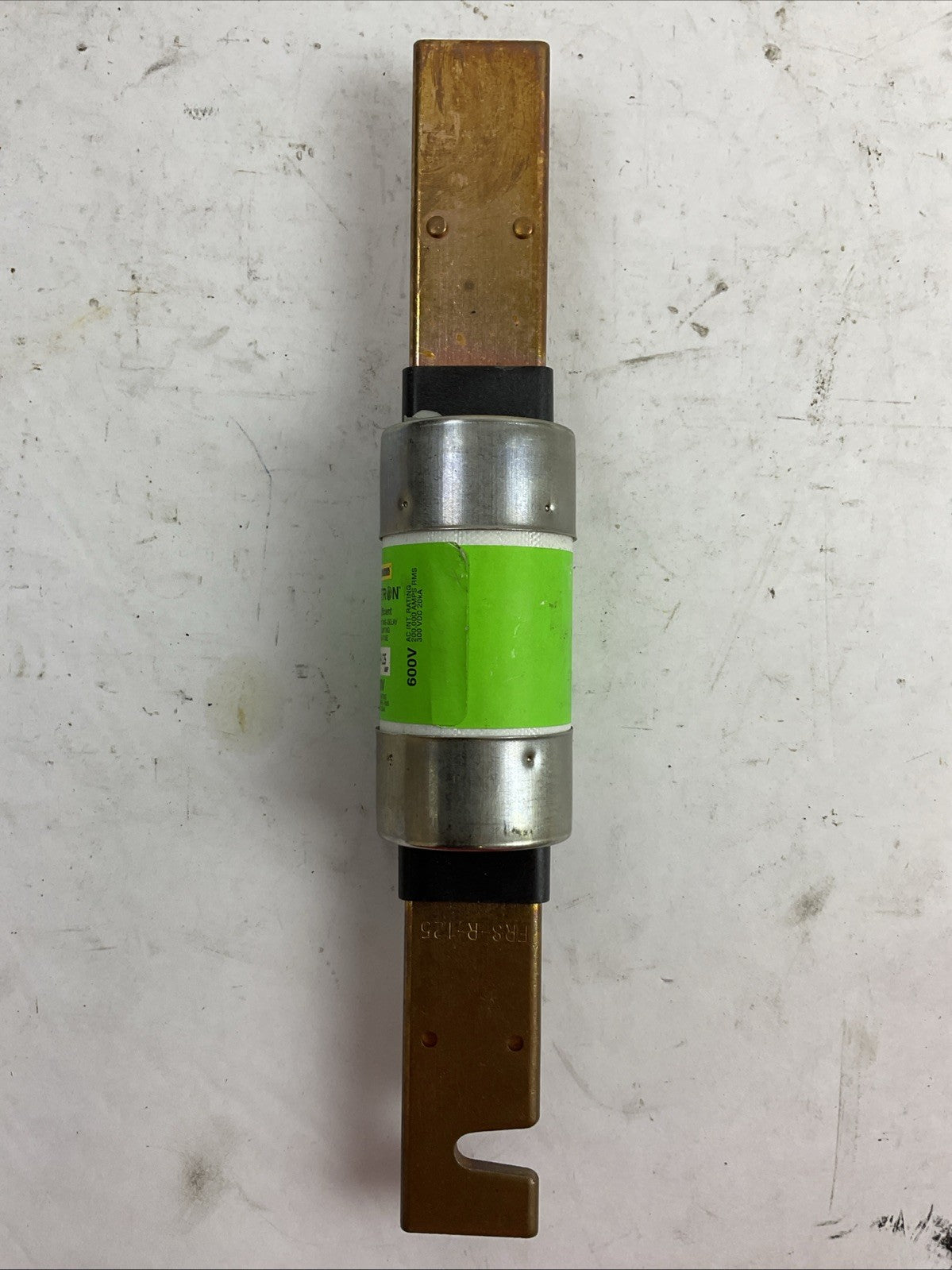 FUSETRON FRS-R-125 600VAC 300VDC 125AMP ENERGY EFFICIENT CLASS RK5 FUSE
