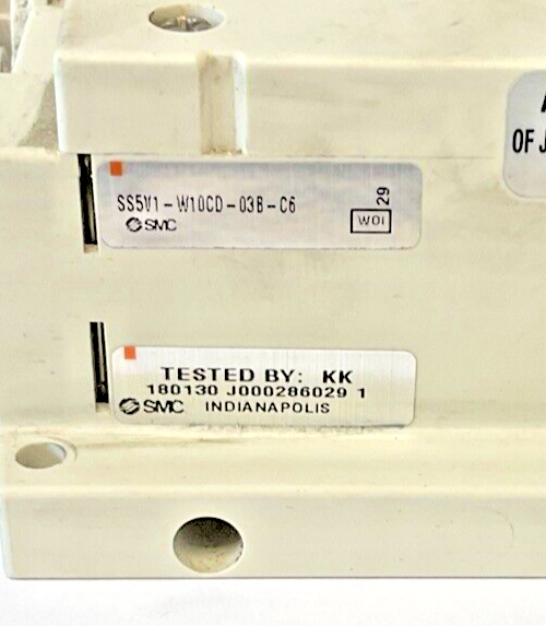 SMC SS5V1-W10CD-03B-C6 MANIFOLD