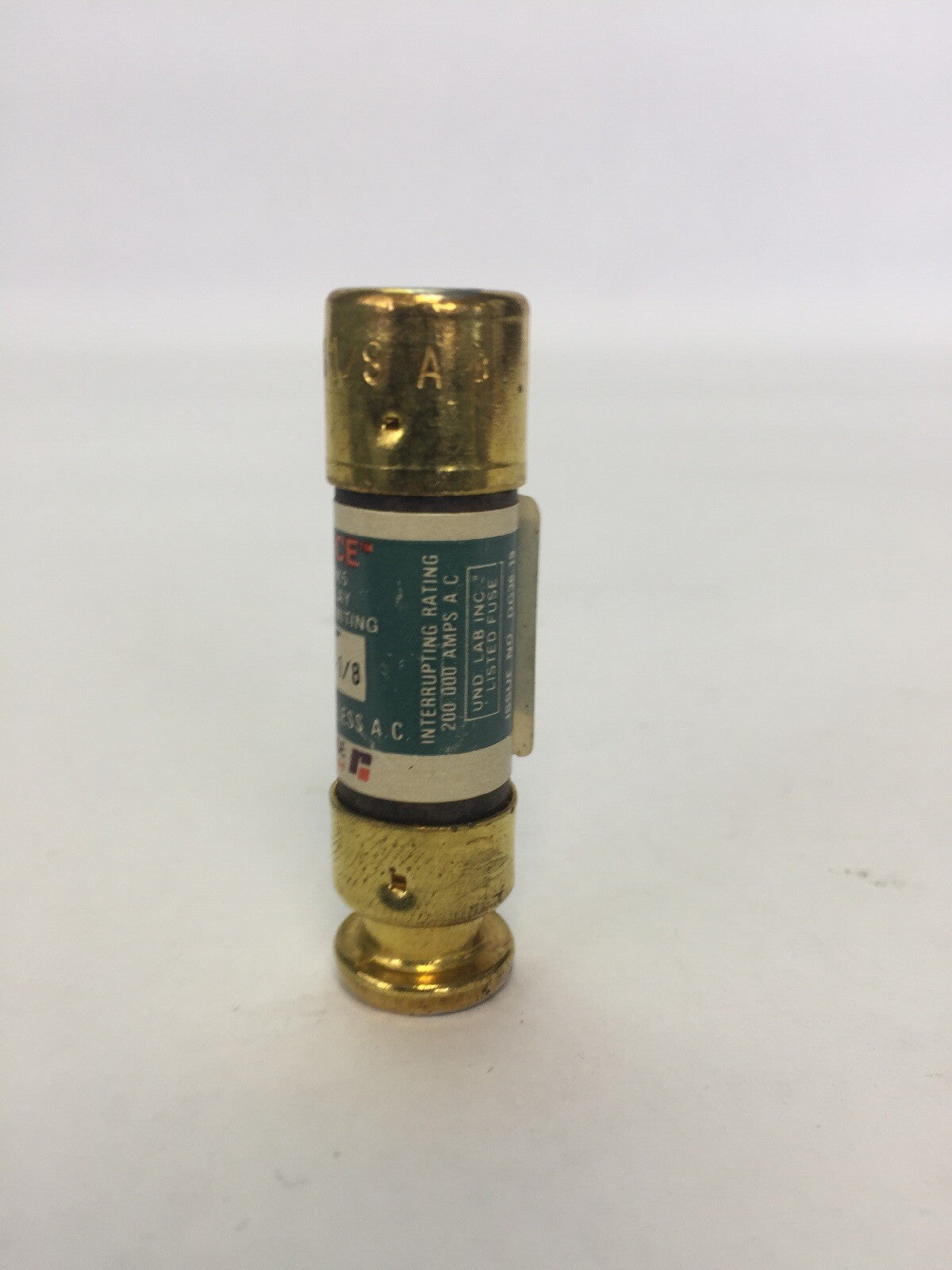 BRUSH/RELIANCE ECNR 1 1/8 FUSE 250VAC 1-1/8AMP CLASS RK5 (LOT OF 6)