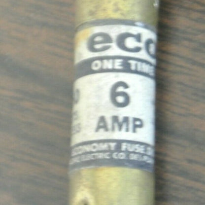 LOT of 8 / ECONOMY / ECO / FPE MOL-6 MIDGET FUSE / 6A / 250V
