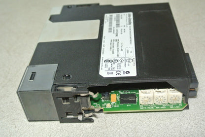 ALLEN-BRADLEY 1756-DNB DEVICENET BRIDGE SCANNER MODULE SER.E 25VDC