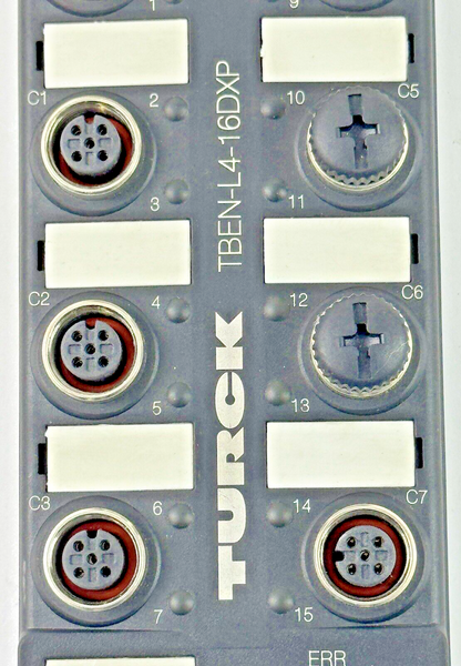 TURCK - TBEN-L4-16DXP F/W V3.2.9.0 COMPACT MULTIPROTOCOL I/O MODULE FOR ETHERNET