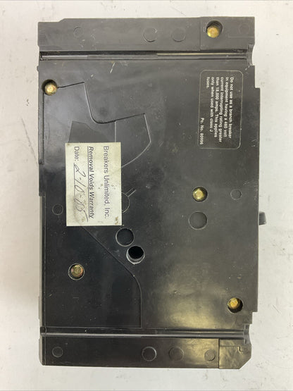 SIEMENS ED43B015 SENTRON SERIES CIRCUIT BREAKER TYPE ED4 15AMP 480VAC 3POLE