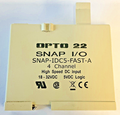 OPTO 22 SNAP-IDC5-FAST-A 4CHANNEL HIGH SPEED DC INPUT 18-32VDC 5VDC LOGIC
