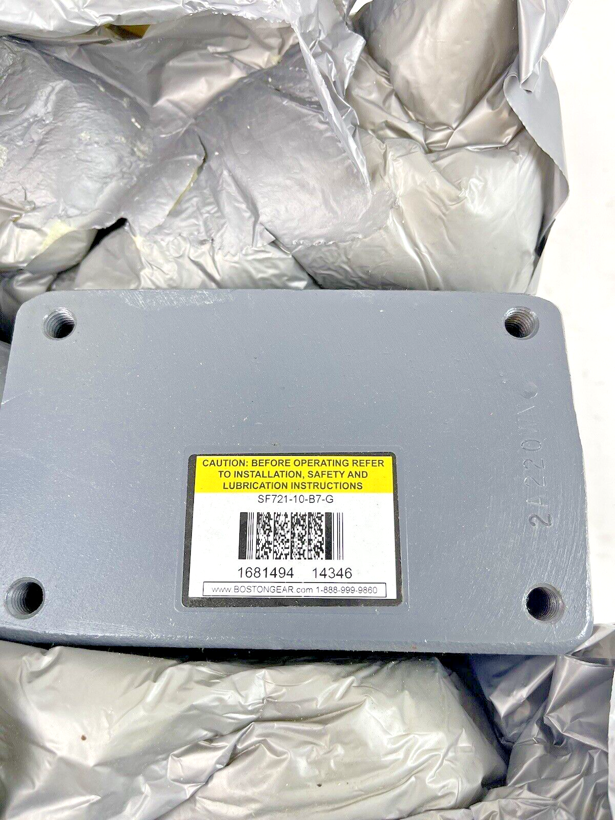 BOSTON GEAR - SF721-10-B7-G - WORM GEAR SPEED REDUCER- 700 SERIES - 14346 - 10:1
