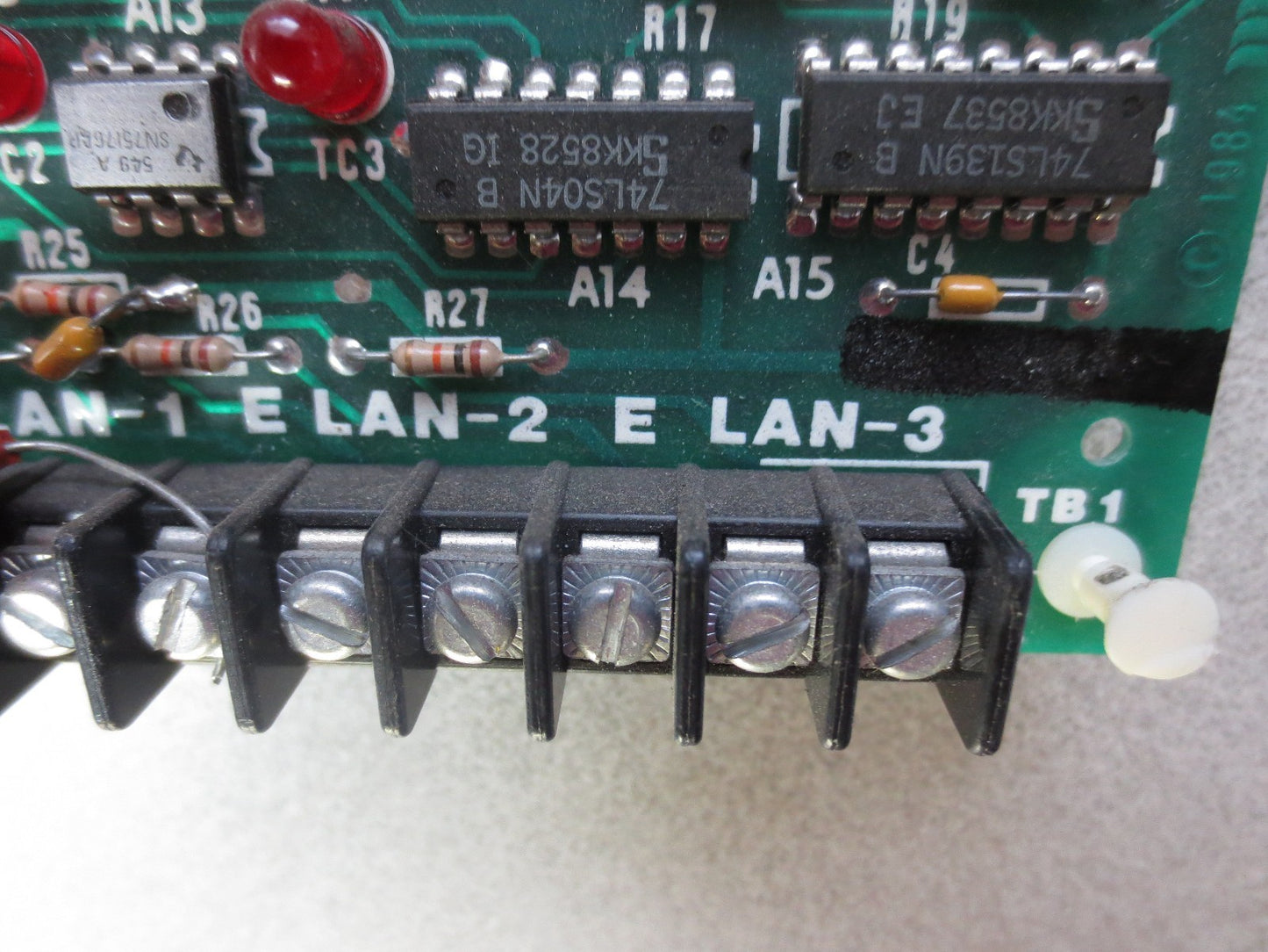 LANDIS & GYR / POWERS AI DO DI CIRCUIT BOARD + AO-P BOARD 01 + E PMD CG