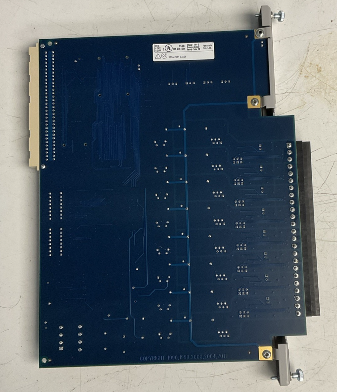 CONTROL TECHNOLOGY 2551-A 8CH INPUT REV.011 901E-2551-A