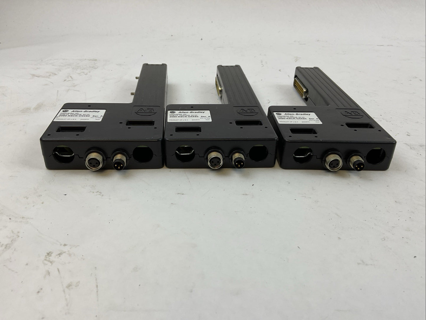 ALLEN BRADLEY 2090-K6CK-D44S0 SER A CONNECTOR KIT KINETIX, CASCADE (LOT OF 3)