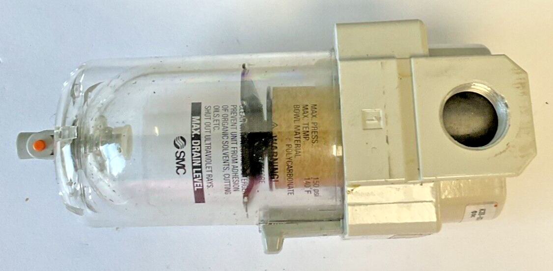 SMC AC30B-N03G-V-Z-B 150PSI, AF30-N03-Z-A W/ AR30-N03-Z-B 7-125PSI FILTER