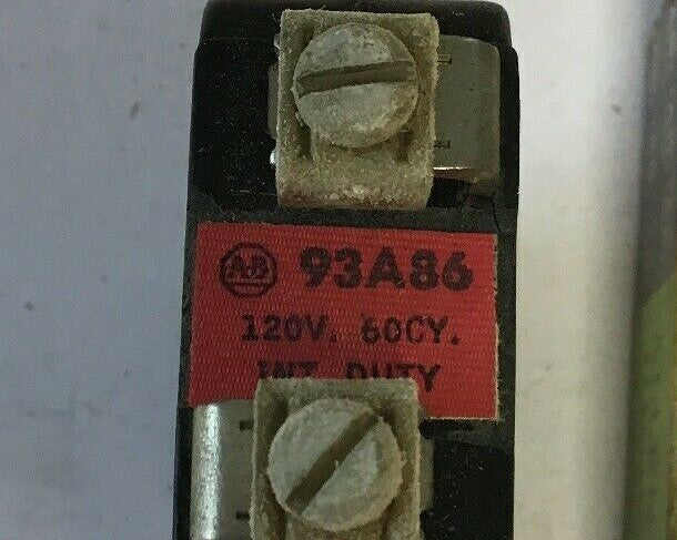 ALLEN BRADLEY 93A86 COIL 120N.6OHZ INT. DUTY