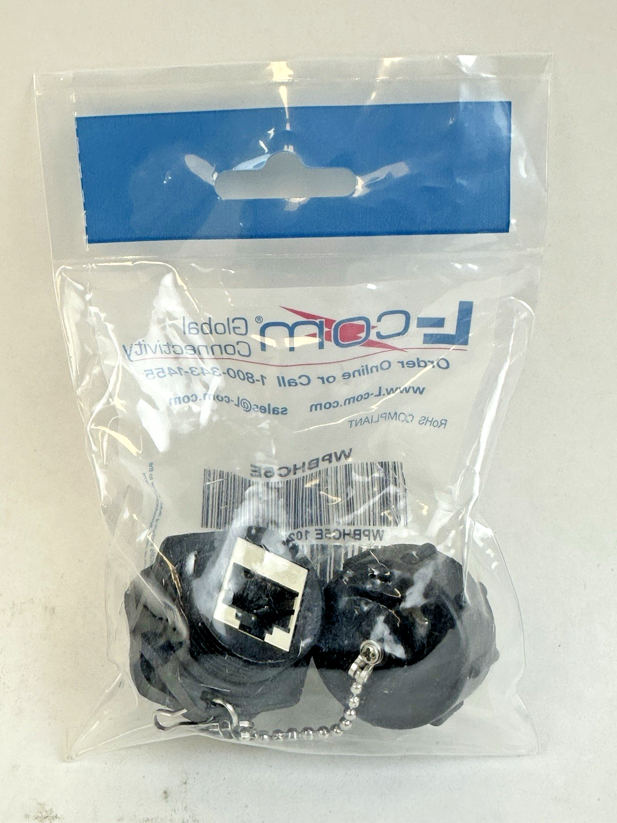 L-COM WPBHC5E BULKHEAD PANEL MOUNT COUPLER