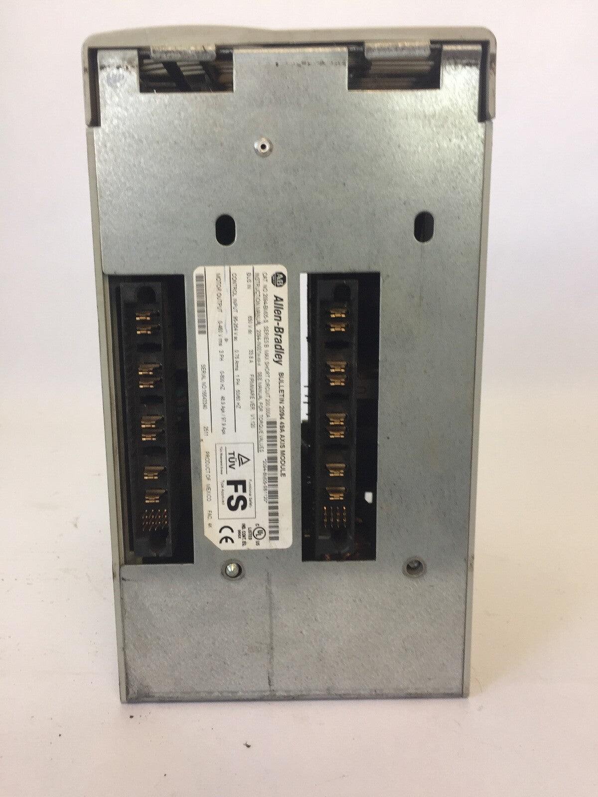 ALLEN BRADLEY 2094-BM05-S SERVO DRIVE SER B MOTOR OUPUT 0-460V rms 3PH 0-800HZ