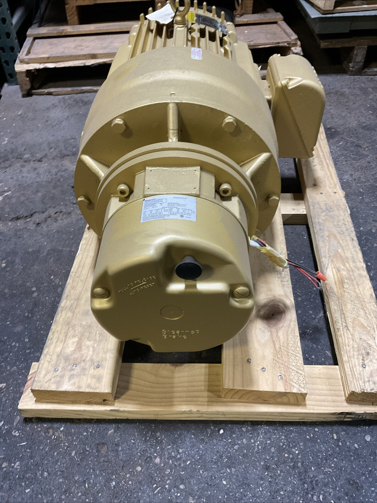 BALDOR AUTOMOTIVE INDUSTRY MOTOR 460V 17.1A 1770RPM 15HP 3PH 108715100HQF REV B