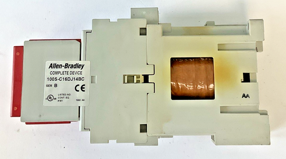 ALLEN BRADLEY 100S-C16DJ14BC CONTACTOR SER.B | 100-C16D*10 W/ 100S-F