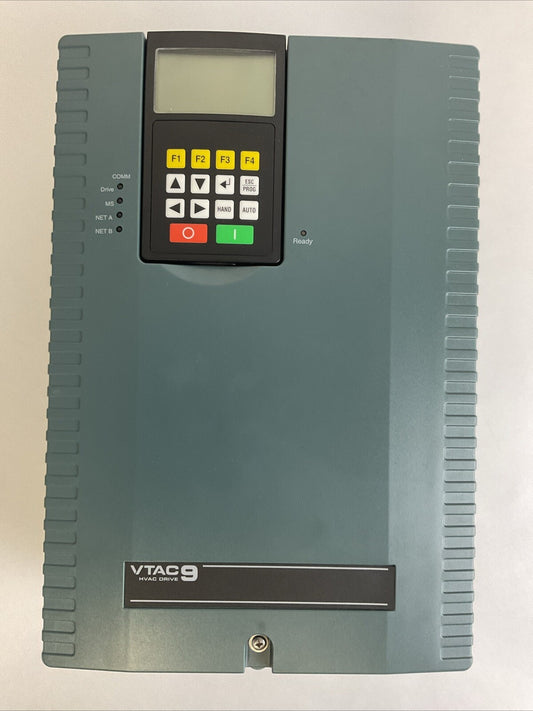 ROCKWELL AUTOMATION 9VT4 1F-027BTANN AC DRIVE SER A 400V 20HP FIRMWARE NO 3.001