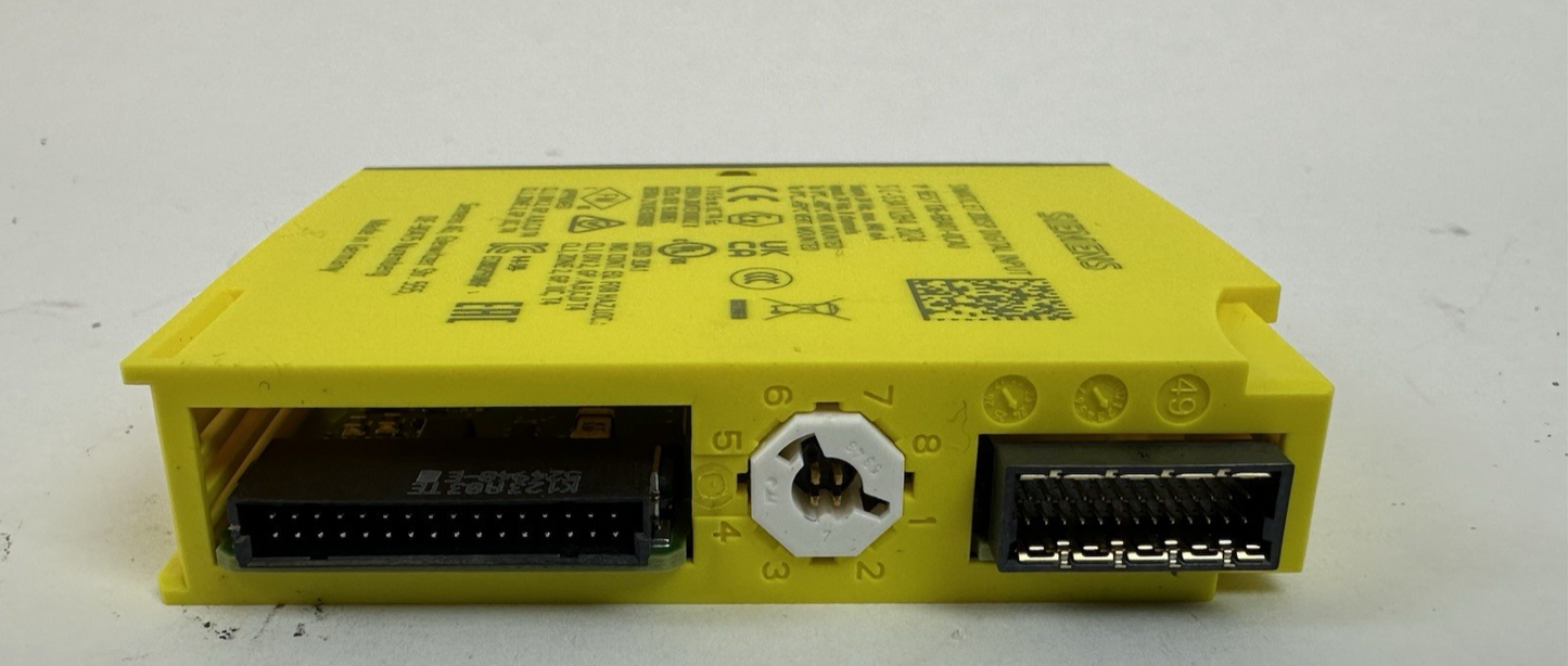 SIEMENS 6ES7 136-6BA01-0CA0 SIMATIC DIGITAL INPUT MODULE 24VDC SIMATIC ET 200SP