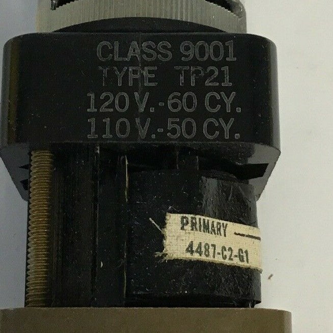 SQUARE D 9001 TP-21R2 120/110V 60/50CY RED PILOT LIGHT