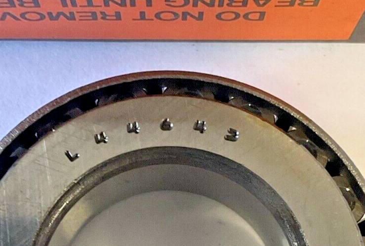 TIMKEN L44643 TAPPERED ROLLER BEARINGS ***LOTOF4***