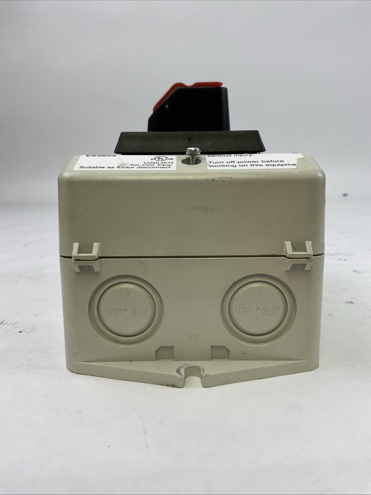 ABB EOT32 DISCONNECT SWITCH 40A 600VAC TYPE 3R, 12