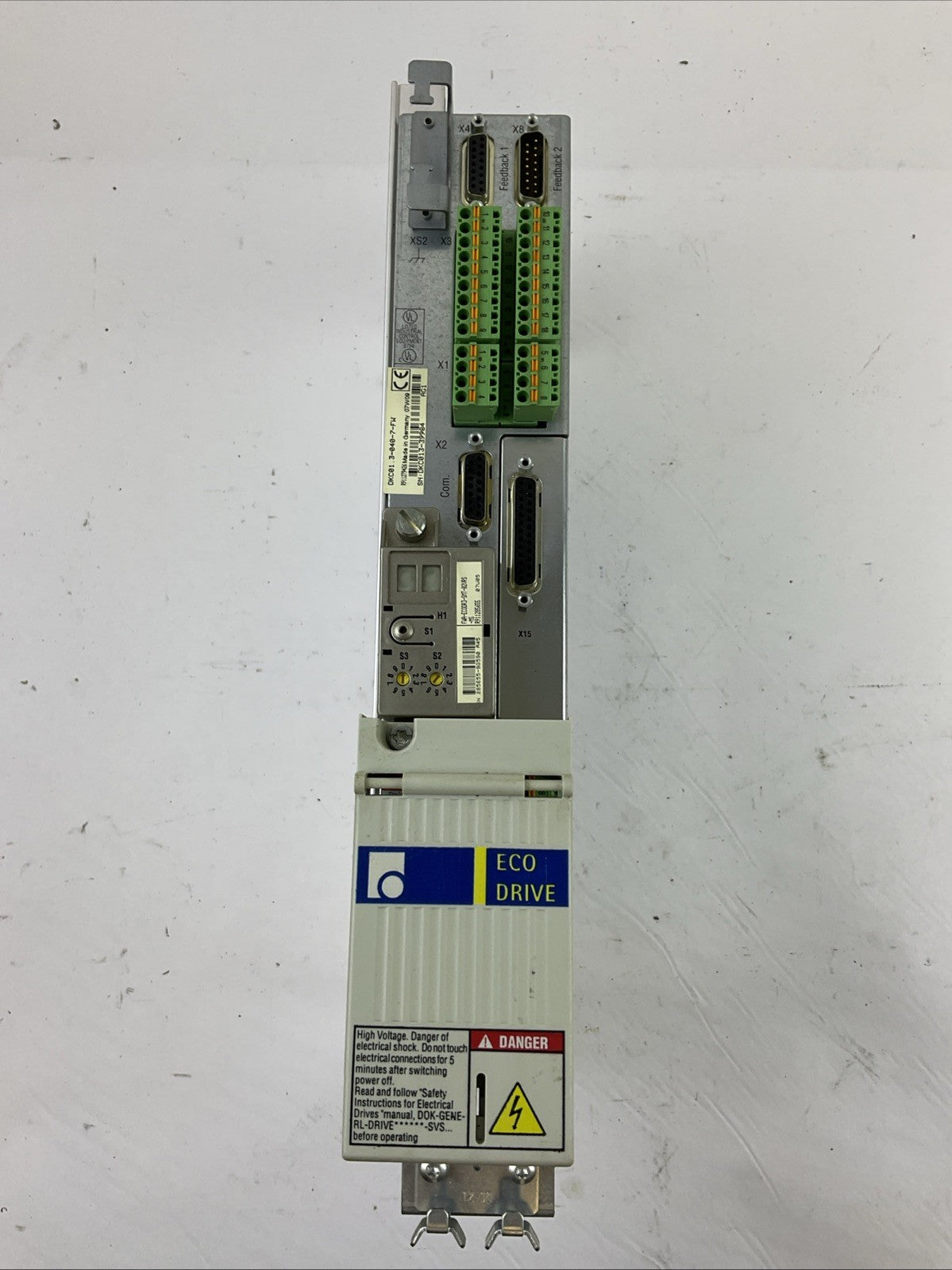 REXROTH ECO DRIVE DKCXX.3-040-7 DKC01.3-040-7-FW FWA-ECODR3-SMT-02VRS-MS