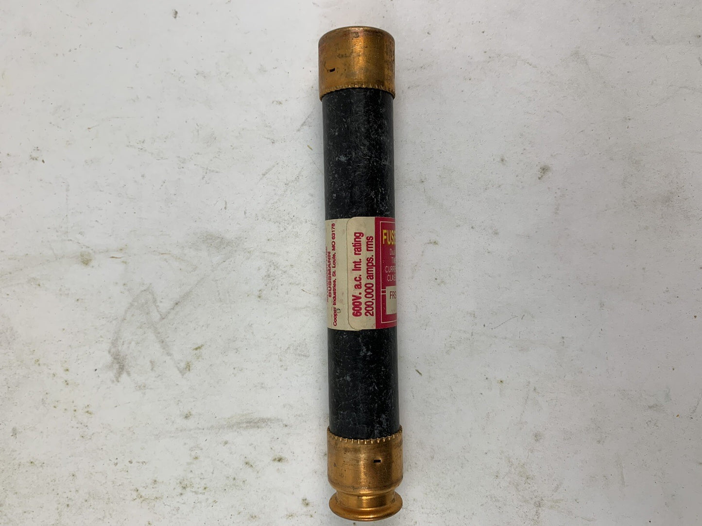 Bussmann Fusetron Dual-Element FRS-R-1 4/10 1 4/10A 600V Fuse "Lot of 10"