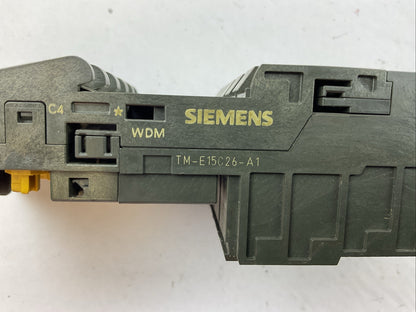 SIEMENS TERMINAL MODULE 6ES7 193-4CA50-0AA0 TM-E15C26A1 (LOT OF 5)