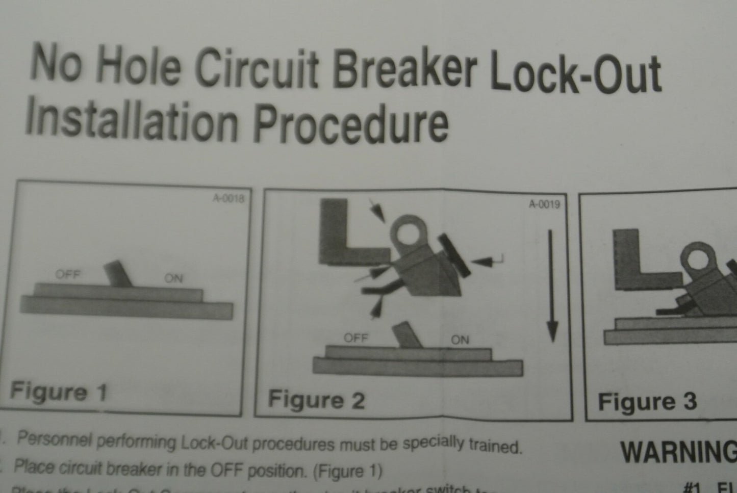 BRADY 65321 NO-HOLE OVERSIZED CIRCUIT BREAKER LOCK-OUT / NEW SURPLUS  3TM25 EACH
