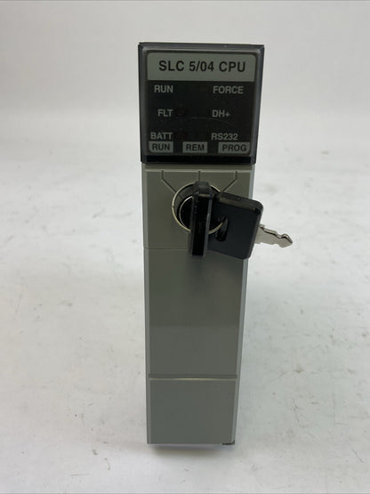ALLEN BRADLEY 1747-L543 SER D SLC 5/04 64K CONTROLLER 1747-OS401 SER C FRN 11