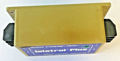 CONTROL CONCEPTS IC+105 ISLATROL PLUS ACTIVE TRACKING FILTER 120VAC 50/60HZ 5A