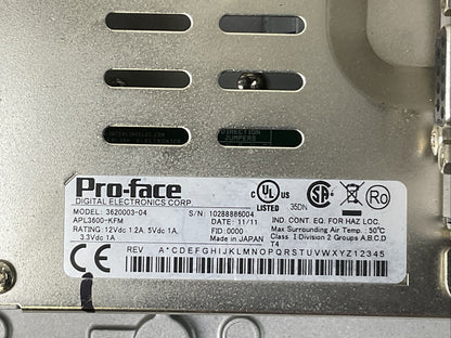 PRO-FACE APL3600-KA-CM18-2P-1G-XM250-M APL3000-BA-CM18-2P-1G-M APL3600-KFM