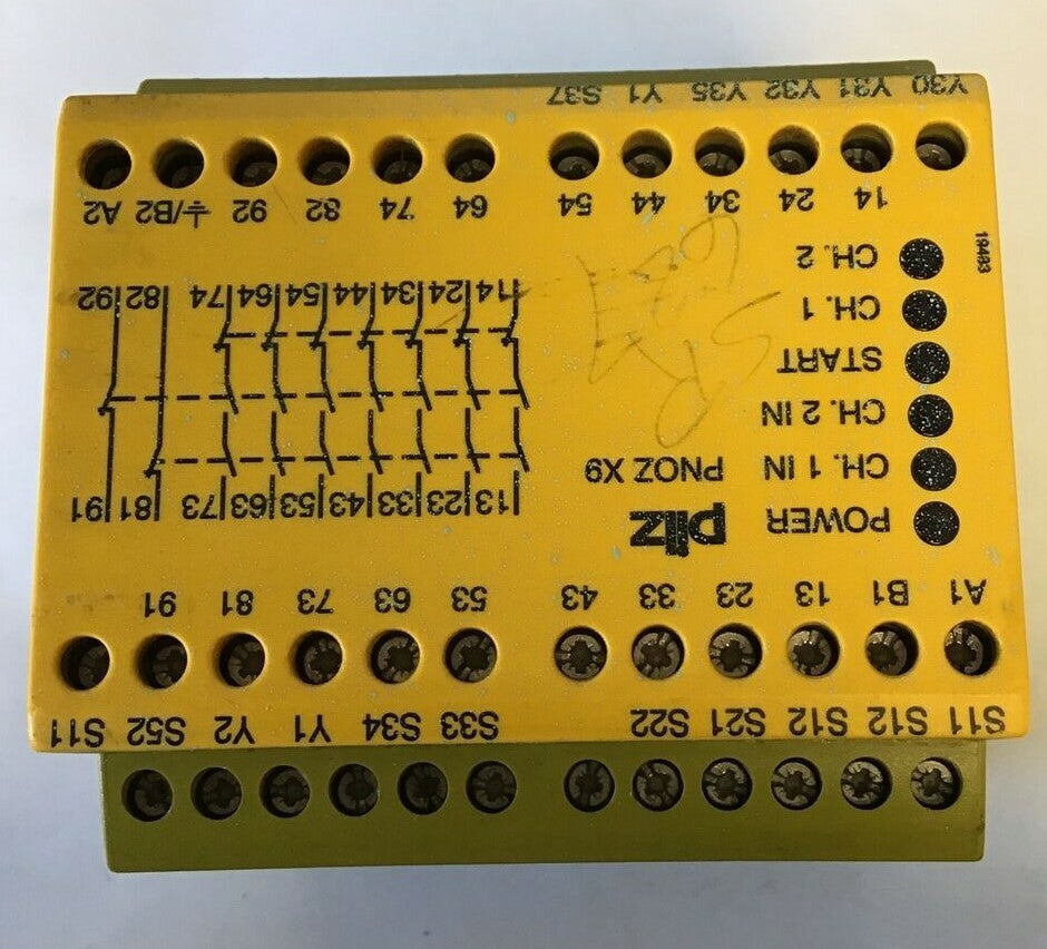 PILZ PNOZ XP 7S/2O SAFTEY RELAY 120VAC 24VDC 5.5