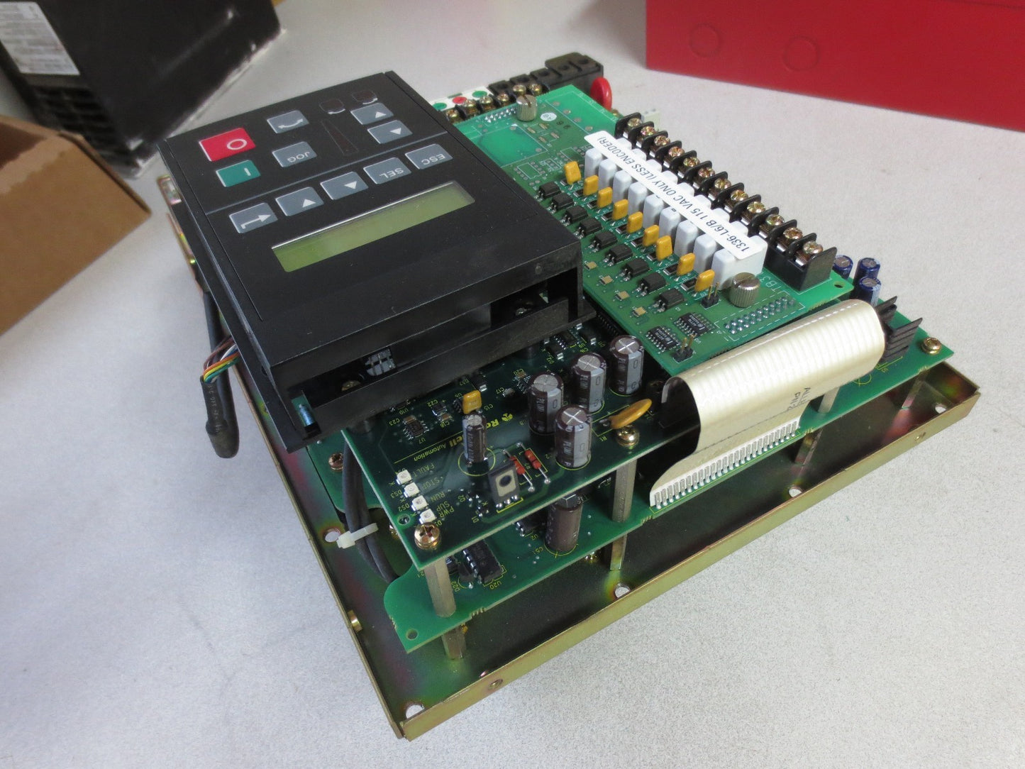 ALLEN-BRADLEY 1336F-BRF100-AN-EN PLUS II AC DRIVE - NO CASE