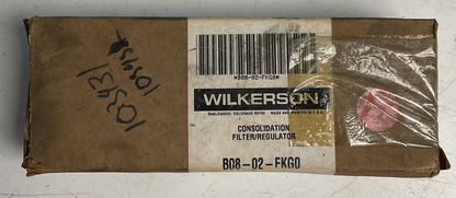 WILKERSON B08-02-FKG0 CONSOLIDATION FILTER/REGULATOR 150PSI