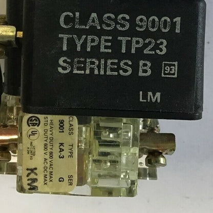 SQUARE D 9001 TP-23G2 PUST TO TEST PILOT LIGHT 208-220V SER.B TRANSFORMER TYPE