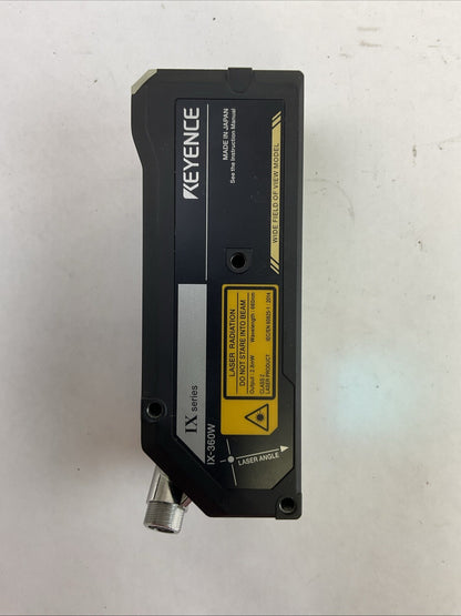 KEYENCE IX-360W LASER SENSOR
