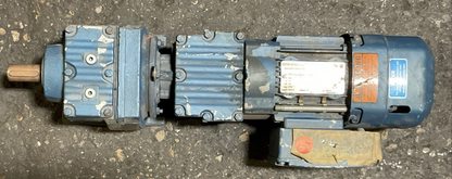 SEW-EURODRIVE DRS71S4BE05HR GEAR MOTOR HZ 60 rpm 1700 V 460 A 0.57 HP 0.33 3PH