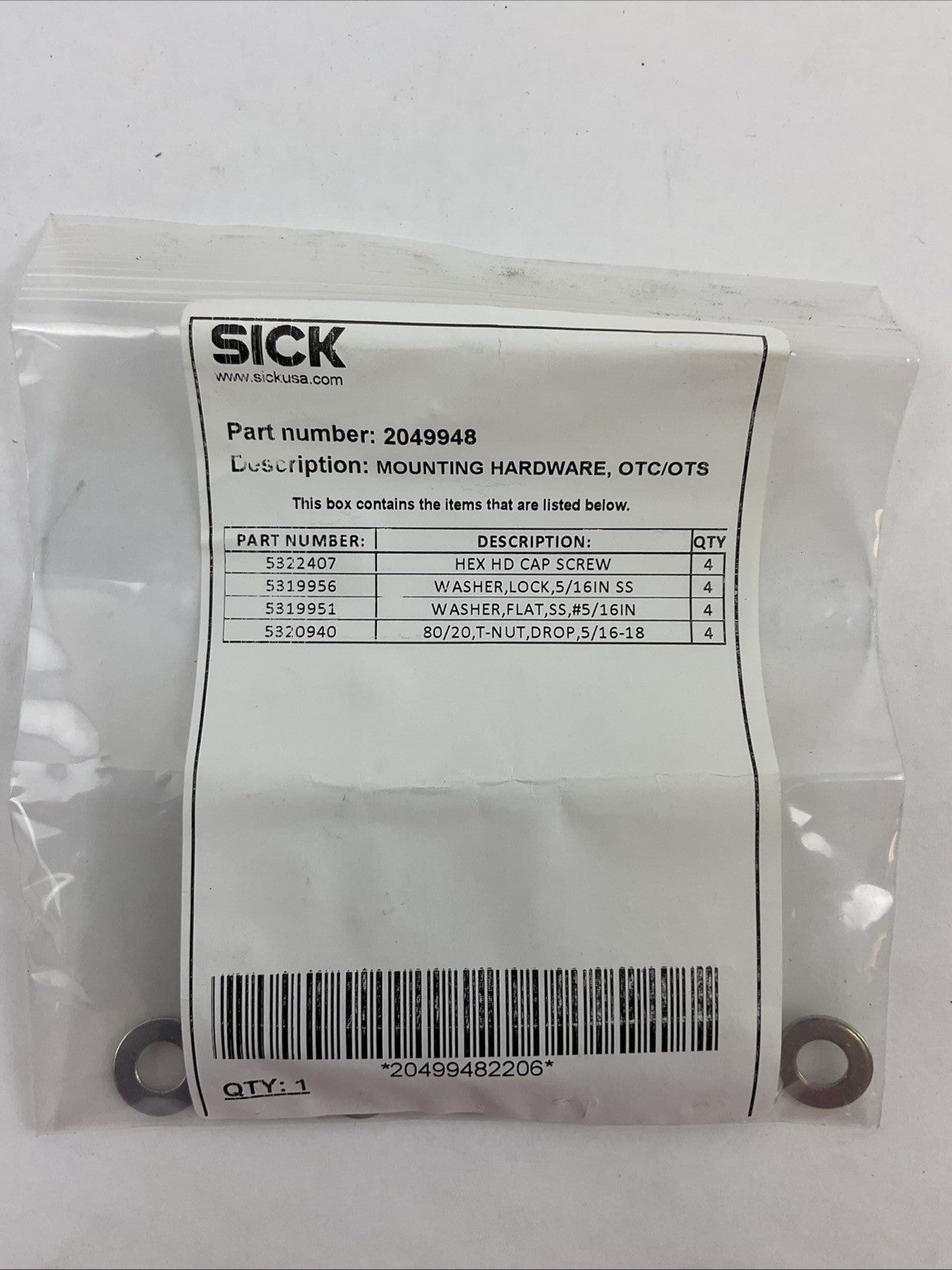 SICK 2049948 MOUNTING HARDWARE OTC/OTS