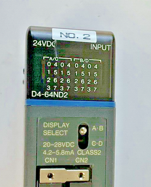 PLC DIRECT D4-64ND2 INPUT MODULE 24VDC